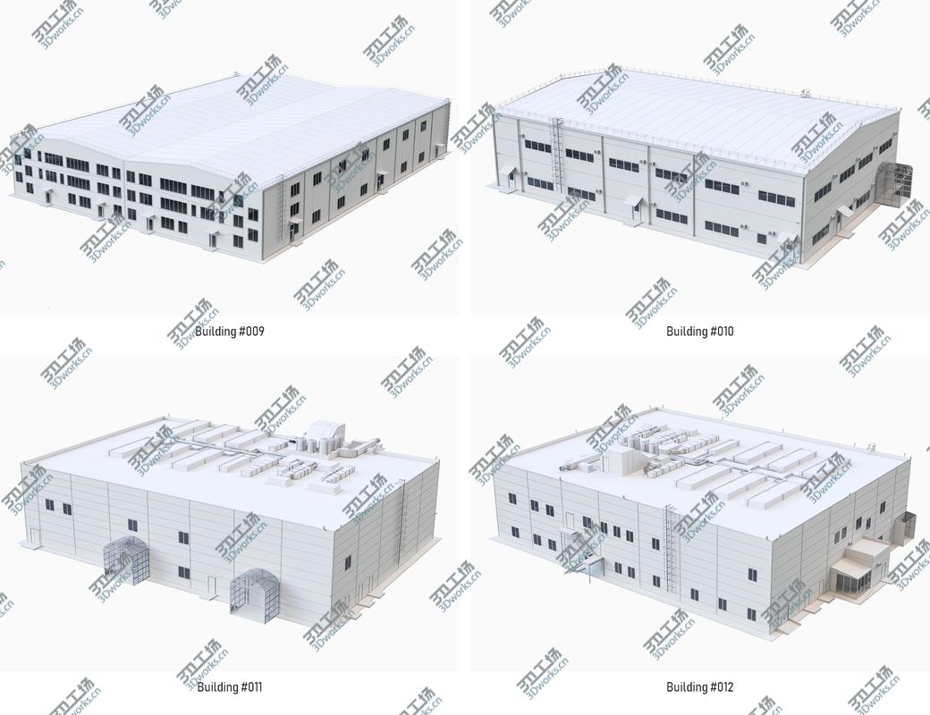 images/goods_img/20210113/3D Industrial Buildings Set - 30 Pack/4.jpg